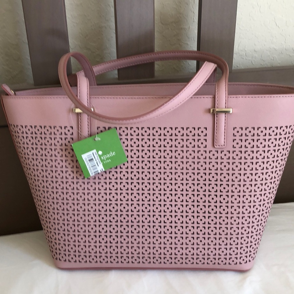 New Kate Spade pink tote